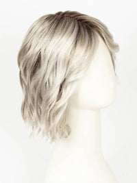 SILVER-BLONDE-ROOTED