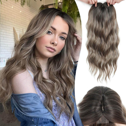 🌷2026 New Lightweight & Breathable Wavy Hair Topper