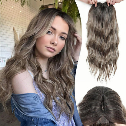 🌷2026 New Lightweight & Breathable Wavy Hair Topper