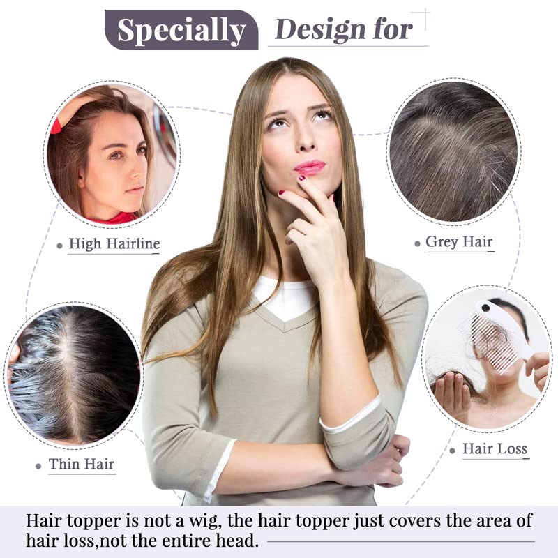 🌷2026 New Lightweight & Breathable Wavy Hair Topper