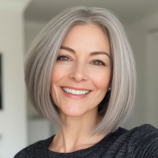 Straight Hair Topper for Crown Thinning ¨C Natural Coverage at the Crown - VIVACROWN