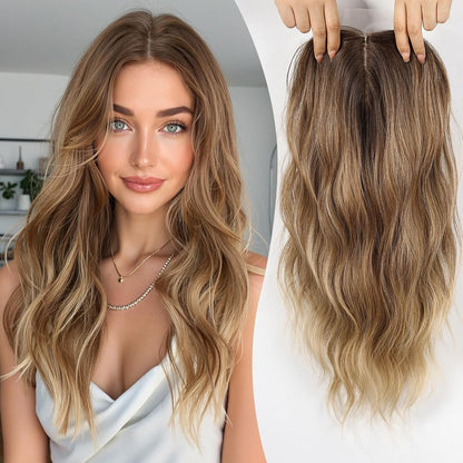 🌷2026 New Lightweight & Breathable Wavy Hair Topper
